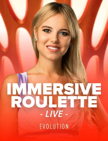 Immersive Roulette by Evolution, a Lizaro Casino live game