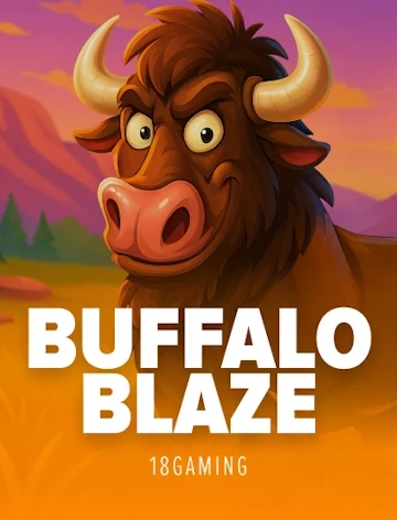Buffalo Blaze by 18Gaming, spinning at online casino Lizaro